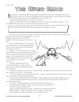 Reading Comprehension Activities For Boys: Fiction Grade 6