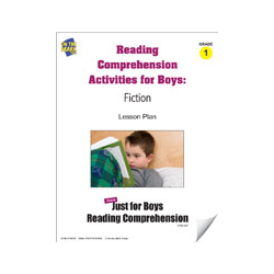 Fiction Reading Comprehension Activities For Boys: Grade 1