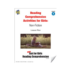 Reading Comprehension Activities For Girls: Non-Fiction Grade 4