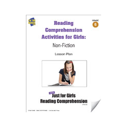 Reading Comprehension Activities For Girls: Non-Fiction Grade 6