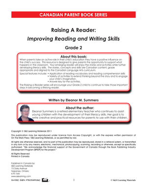 Raising A Reader: Grade 2