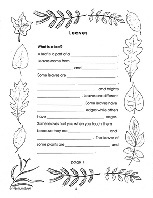Leaves Grades 2-3