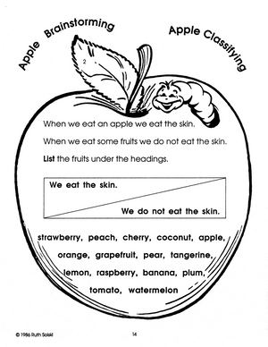 Apple Mania Grades 2-3 Study Apples in Autumn