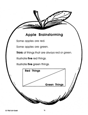 Apple Mania Grades 2-3 Study Apples in Autumn