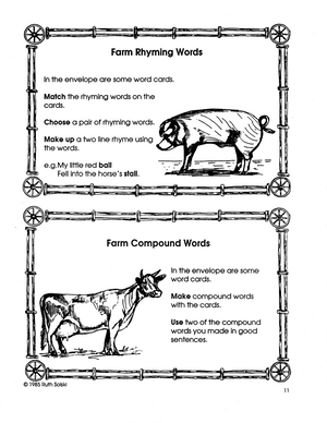 Fun on the Farm Grades 3-4