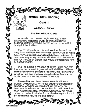 Foxes Grades 3-5