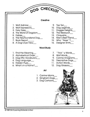 Dogs - Wild & Tame Grades 4-6