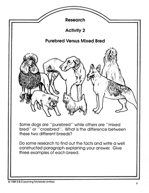 Dogs - Wild & Tame Grades 4-6