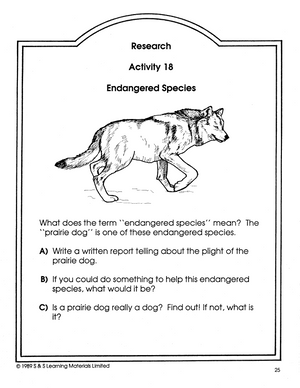 Dogs - Wild & Tame Grades 4-6