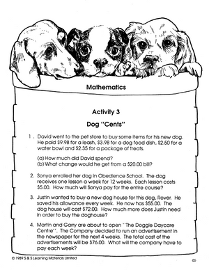 Dogs - Wild & Tame Grades 4-6