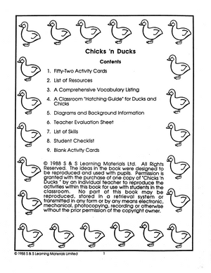 Chicks 'n Ducks Grades 2-4