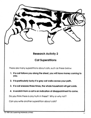 Cats - Domestic & Wild Grade 4-6