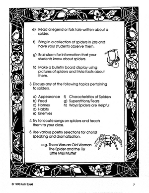 All About Spiders Grade 3-6