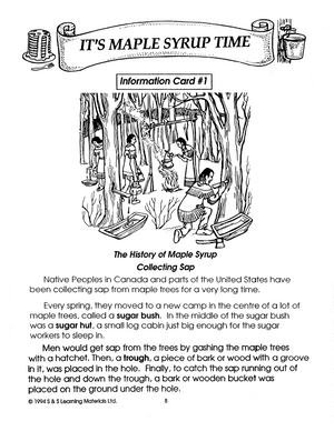 It's Maple Syrup Time Grades 2-4, Maple Syrup History, Maple Syrup Collection, Maple Syrup Products