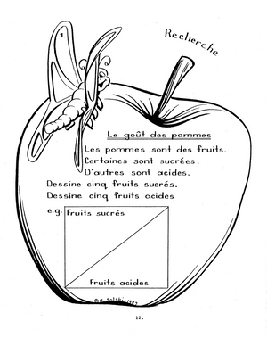 La Folie des Pommes 3e à 4e année