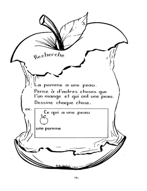 La Folie des Pommes 3e à 4e année