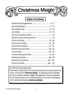 Christmas Magic Grade 1