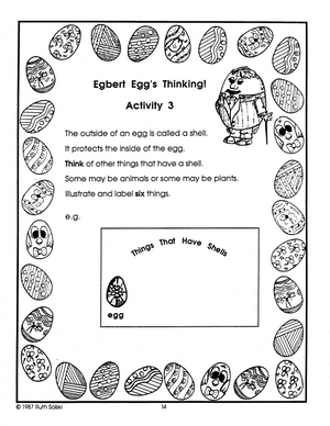 Easter Adventures Theme Grades 3-4