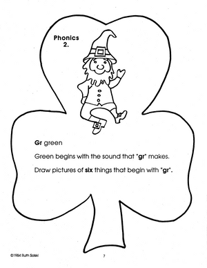 Shamrocks on Parade Theme Grade 1