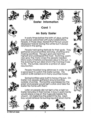 Celebrate Easter Theme Grades 4-6
