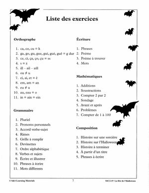 La fête de L'Halloween 2e à 3e année