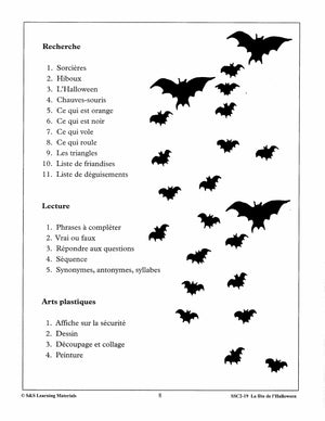 La fête de L'Halloween 2e à 3e année