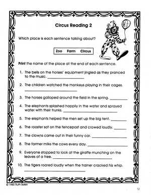 Circus Magic Grades 2-4