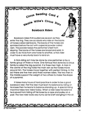 Circus Magic Grades 2-4