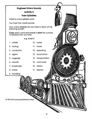 All About Trains Grades 2-4