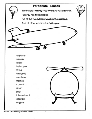 All About Planes Grades 2-4 - the History of Planes, Balloons and Helicopters