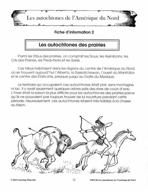 Les autochtones de l'Amérique du Nord 4e à 6e année