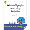 Winter Olympic Matching Activities Gr. 2-3