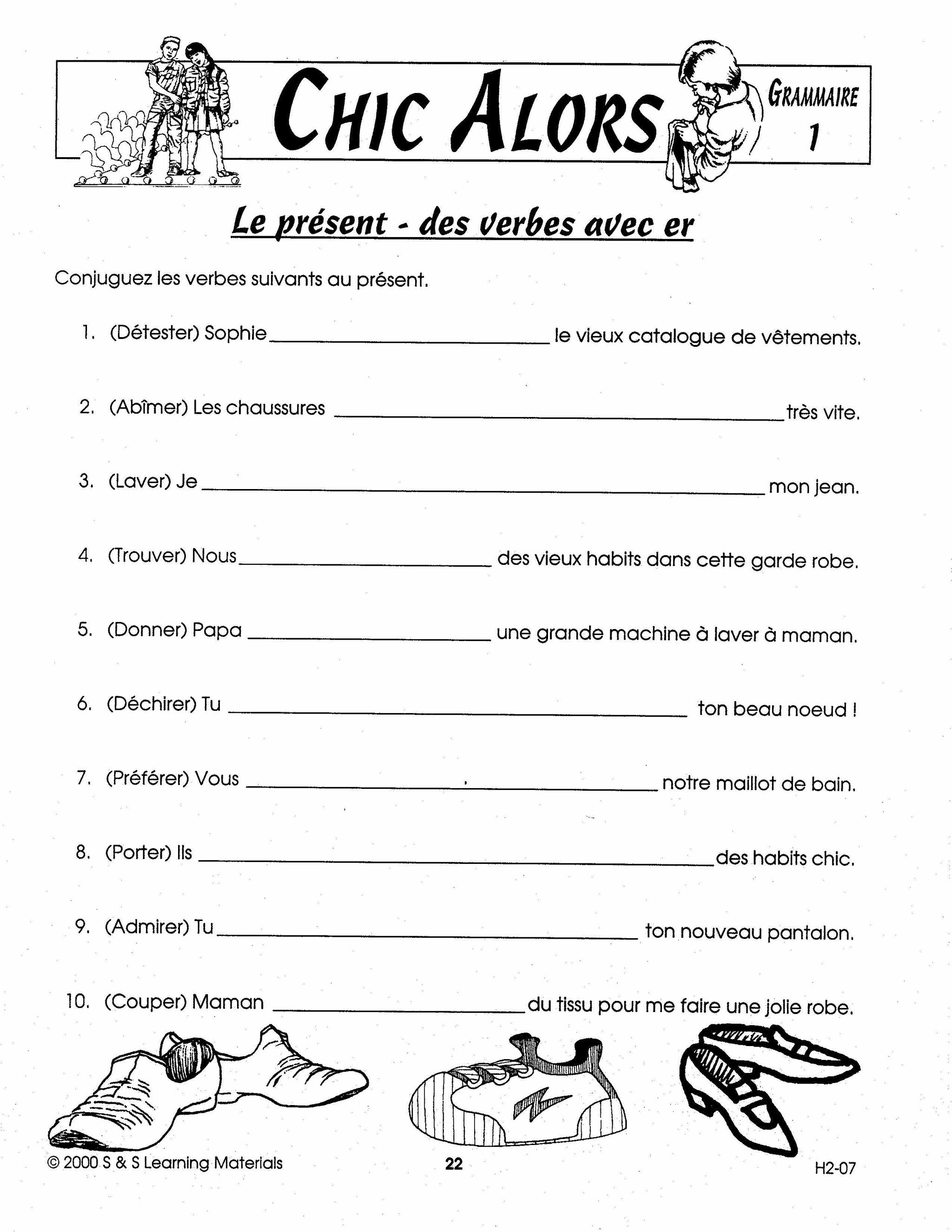 Chic alors! 7e à 8e année