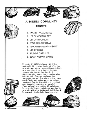 A Mining Community Grades 3-4