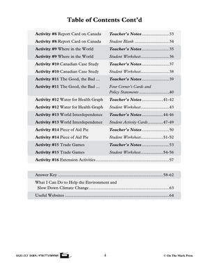 Canada's Interactions with the Global Community Grade 6 Ontario Social Studies Curriculum