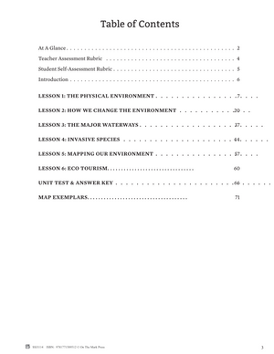 Physical Patterns in a Changing World Grade 7 - Ontario Curriculum