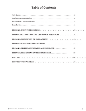 Natural Resources Around the World Grade 7 Ontario Curriculum