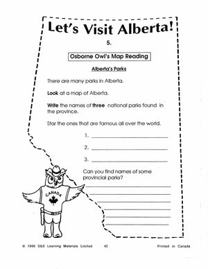 Let's Visit Alberta Grades 2-4