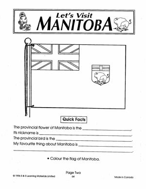 Let's Visit Manitoba Grades 2-4