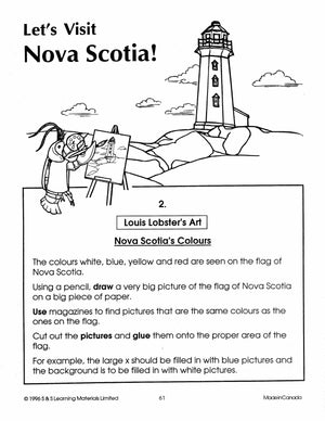 Let's Visit Nova Scotia Grades 2-4
