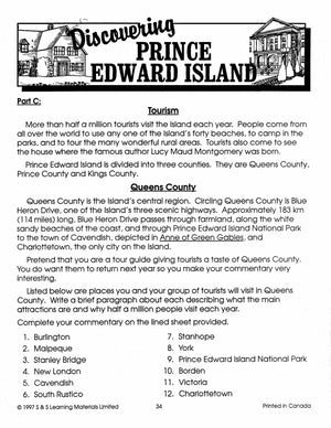 Discover Prince Edward Island Grades 5-7