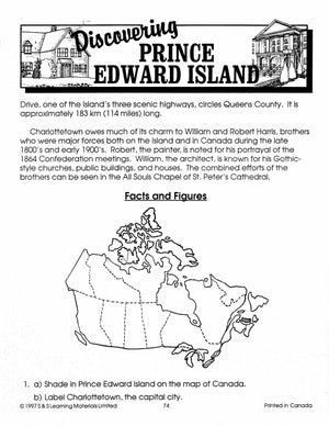 Discover Prince Edward Island Grades 5-7