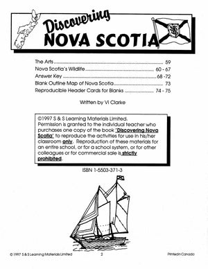 Discover Nova Scotia Grades 5-7