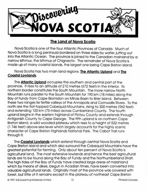 Discover Nova Scotia Grades 5-7