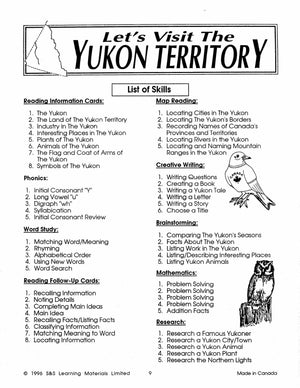 Let's Visit the Yukon Territory Grades 2-4