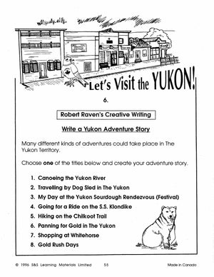 Let's Visit the Yukon Territory Grades 2-4