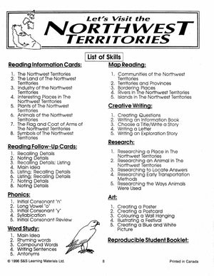 Let's Visit the North West Territories Grades 2-4