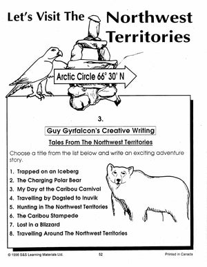 Let's Visit the North West Territories Grades 2-4