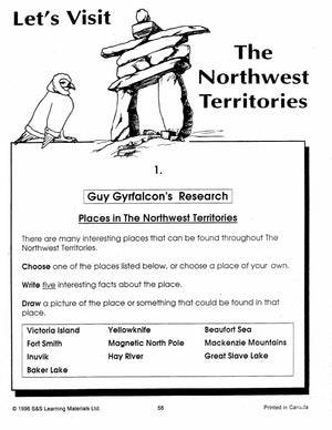 Let's Visit the North West Territories Grades 2-4