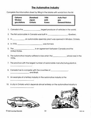 Canadian Industries Grades 4-6